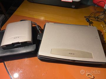 Pc portatile vintage Acer travel mate 340