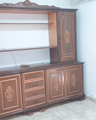 mobile soggiorno antico in legno