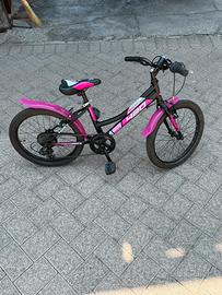 bici MTB bambina 20 pollici 