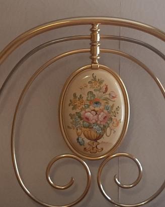 Letto matrimoniale ottone 
