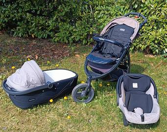 Trio Peg Perego Book Cross – Passeggino + Navetta