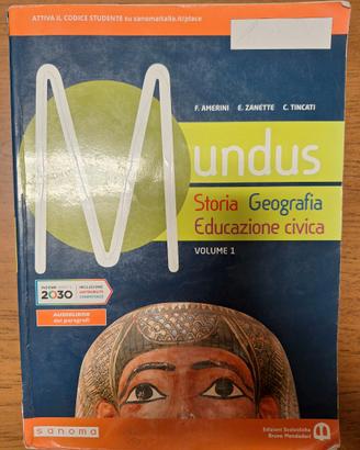 Mundus volume 1 cod.9788869106699