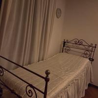 2 letti da una piazza in ferro battuto fine ottoce