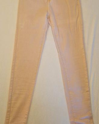 Pantaloni rosa cipria Zuiki