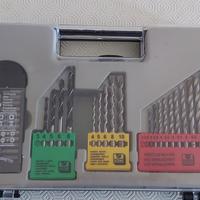 Set punte trapano in comoda valigetta. 