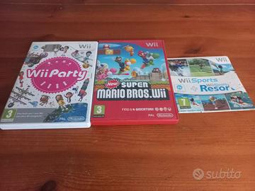 Giochi Wii e PS3