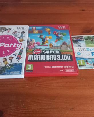 Giochi Wii e PS3