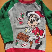 maglione bimbo/a natalizio Disney 
