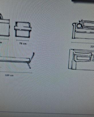 Divano letto Silver Confalone