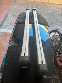 Barre con box porta oggetti Volkswagen tiguan