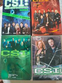 Cofanetti CSI 1-2-3-4 stagioni