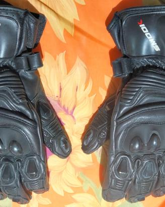 Guanti moto in pelle con protezioni Smook xs