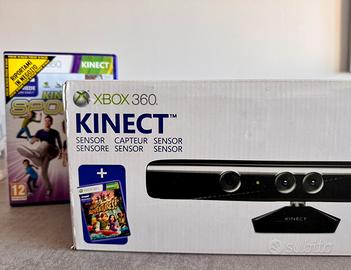 Kinect per Xbox 360 + 2 giochi dedicati
