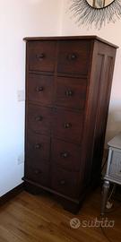 CASSETTIERA ETNICA LEGNO DI PALISSANDRO