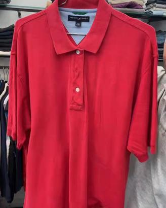 Polo Tommy Hilfiger Uomo Rossa L/XL gr.B 0005