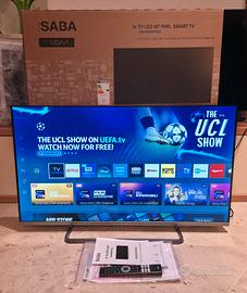 Smart TV Saba 40 pollici Led FullHD come nuovo