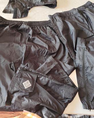 Blocco 2 pantaloni pioggia