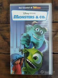 MONSTERS & CO VHS WALT DISNEY PIXAR