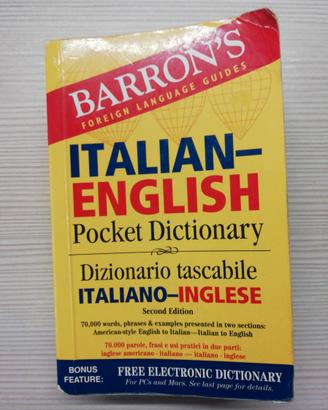Dizionario tascabile italiano inglese