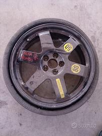 Ruota di scorta Alfa Romeo 156 salva spazio
