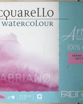Fabriano artistico grana satinata 23x30,5cm 300gr