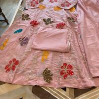 Punjabi suit full flare gharara