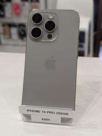 iPhone 15 Pro 256GB pari nuovo promo