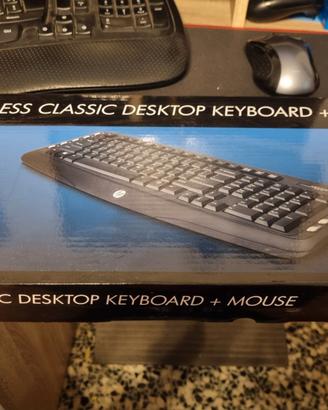 HP Wireless Classic Desktop Tastiera e Mouse