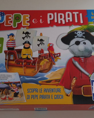 Pepe e i pirati libro,gioco e manualità