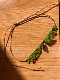 Collane in macrame