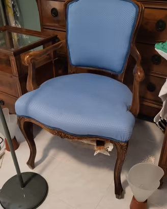 Coppia di Poltroncine/sedie  in Legno di Faggio 