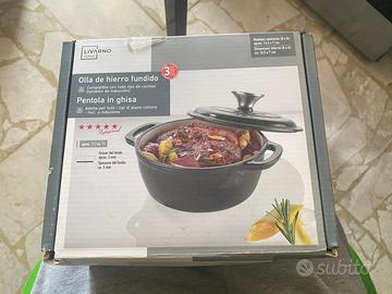 pentola in ghisa a marchio Livarno Home