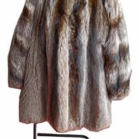 Giaccone in vera pelliccia di marmotta