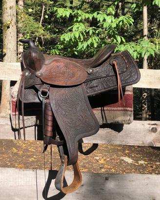 Sella Americana western SIMCO 7700