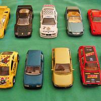 Modellini 11 auto in scala 1:43 e 1:55 vintage