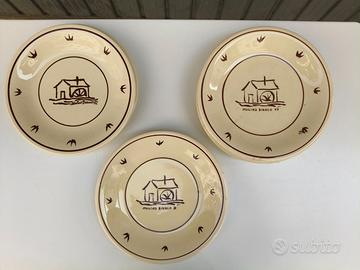Piatti da dolce Mulino bianco 1979-1981-1982