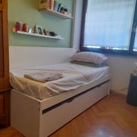 Letto Ikea con secondo letto a scomparsa