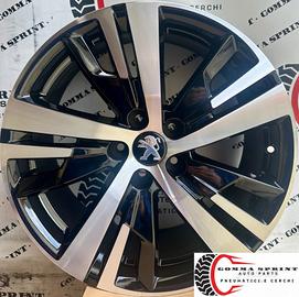4 CERCHI IN LEGA ORIGINALI RAGGIO 18 PEUGEOT 3008