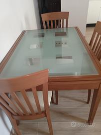 TAVOLO CALLIGARIS ALLUNGABILE  90X240