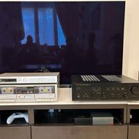 Amplificatore Hi fi Luxman + Sintetizzatore+ Deck