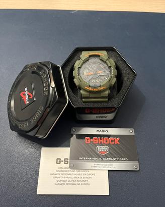 Orologio Casio G-Shock Verde e Arancio
