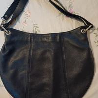 Borsa di pelle blu