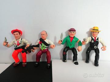 DICK TRACY - 4 action figure vintage '90