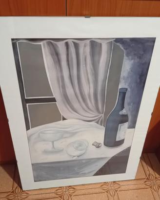 Quadro con cornice a giorno