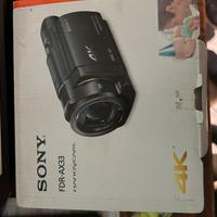 VIDEOCAMERA FOTOCAMERA SONY 4K FDR-AX33