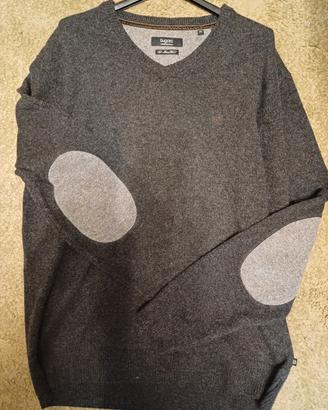 maglione pullover  Bugatti 100% Lana Merino tg xl
