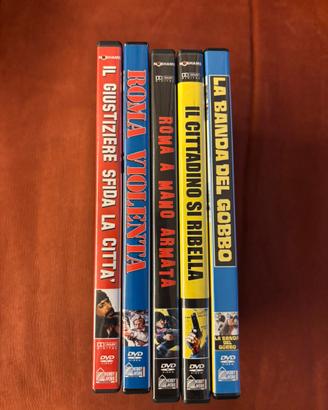 Dvd collezione polizieschi all'italiana anni 70