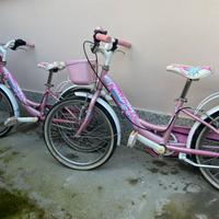2 biciclette bambina