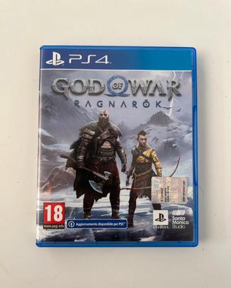 God of War Ragnarök PS4 – 2 Dischi
