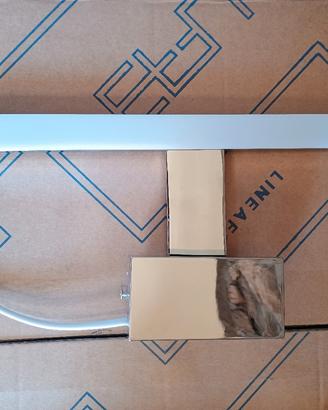 Lampada al led acciaio 